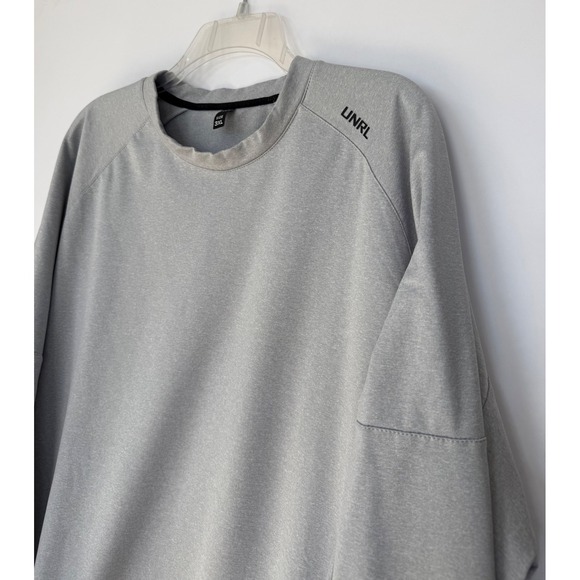 Unrl Other - UNRL Crossover Crewneck Sweatshirt Men's 3XL Gray Performance Fleece Pullover